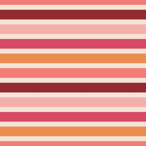 WhimsicalWinter Stripes Pink