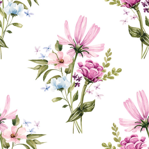 CR WildflowerFields Bouquet White