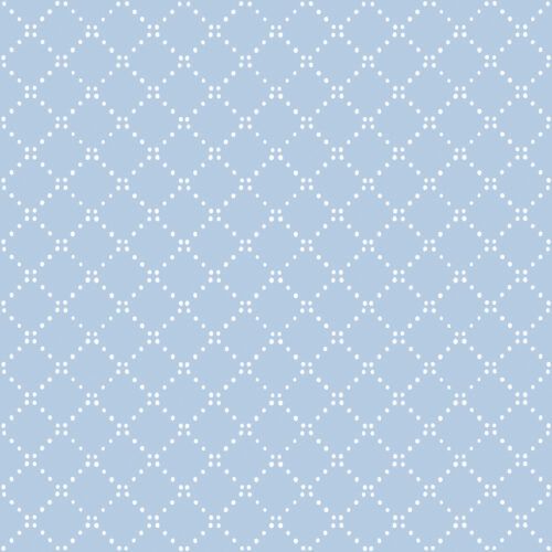 CR WildflowerFields DiamondDots Blue