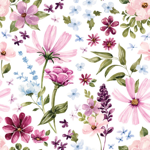 CR WildflowerFields Floral White