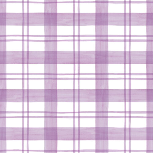 CR WildflowerFields Plaid Lilac