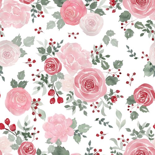 La Vie En Rose on White