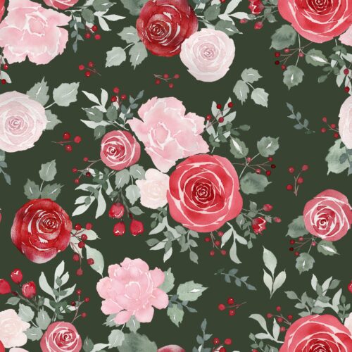 Peppermint Rose on Fern