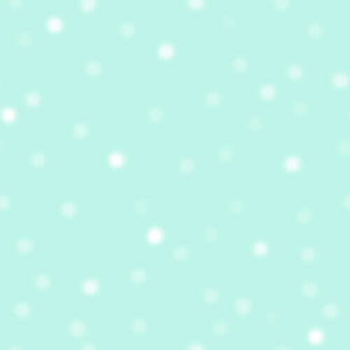 Blurry Polka Dot on Aqua