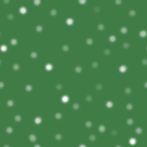 Blurry Polka Dot on Green