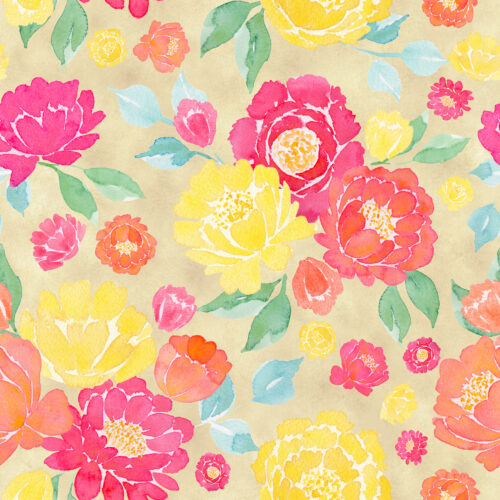 Summer Floral on Sand