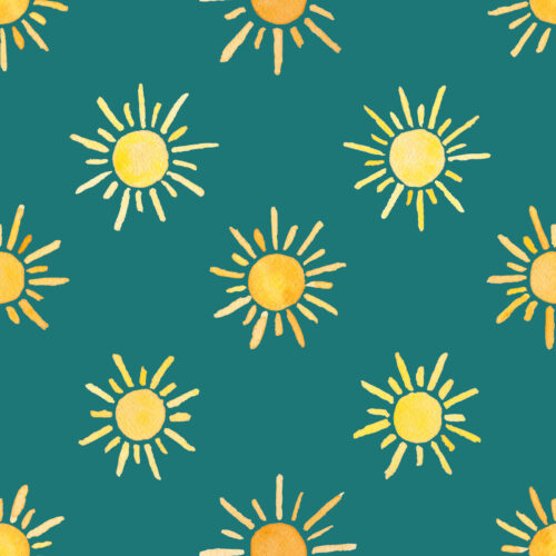Summer Sunshine on Teal