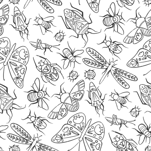 Doodlebug Coloring Book