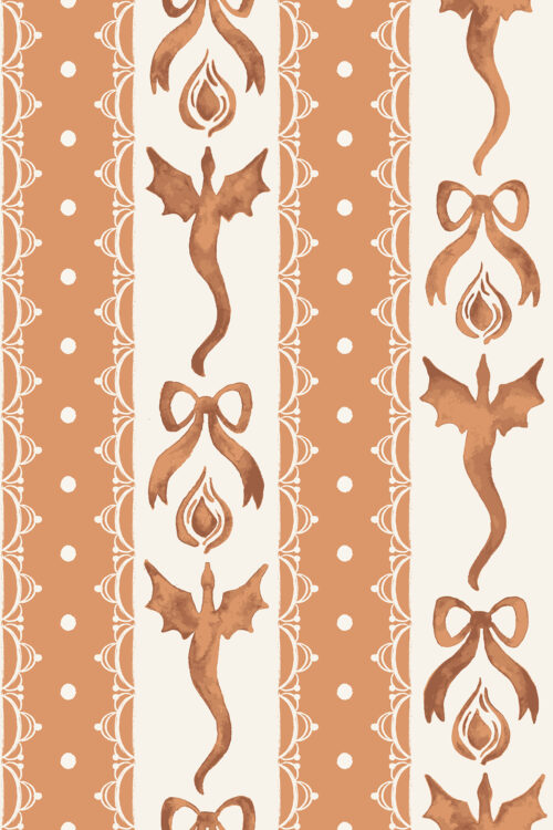 Dragon Lace Stripes Light Copper