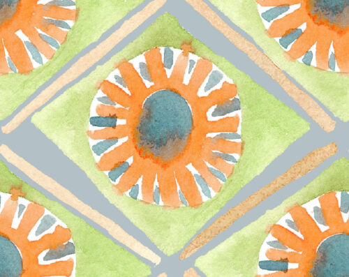 Dinosaurs - Sunburst Natural