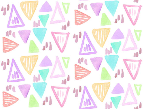 Dinosaurs - Triangles Rainbow1