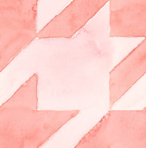 Flower Power - Houndstoothpeach