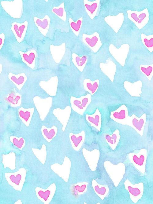 Heartbreaker - Broken Hearts Periwinkle