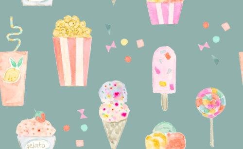 Park Picnic - Sidewalktreatsdarkteal1