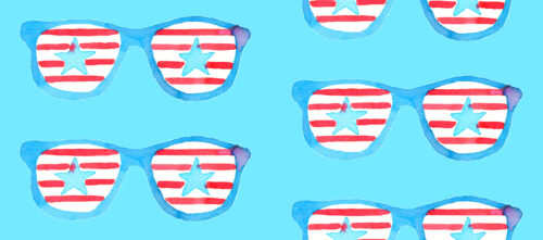 Patriotic - Sunglasses Bright 7 X3