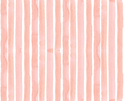 She Sells Seashells - Stripes In Peach