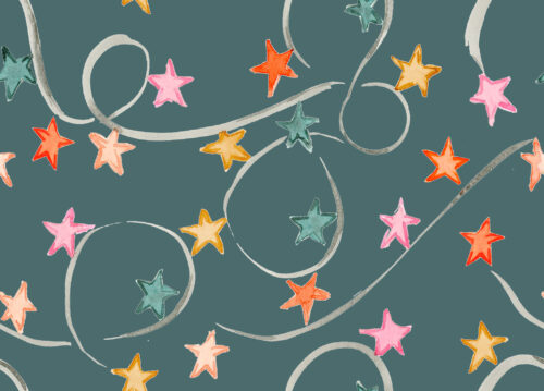 Tinsel - Tinselstargarland001 Dk