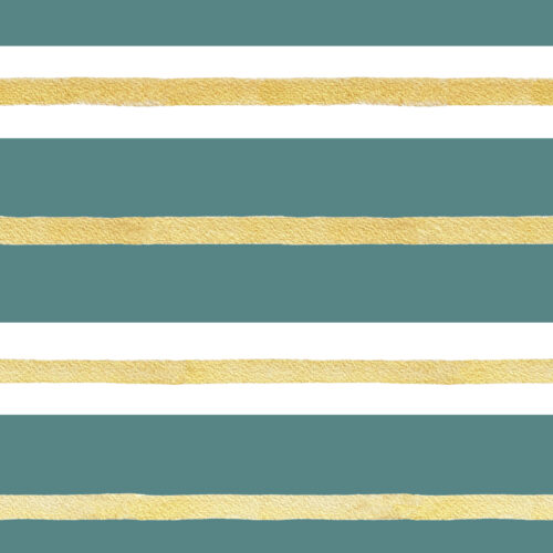 Teal Retro Stripe