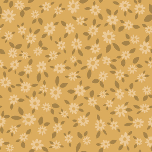 Ditsy Meadow Floral on Honey