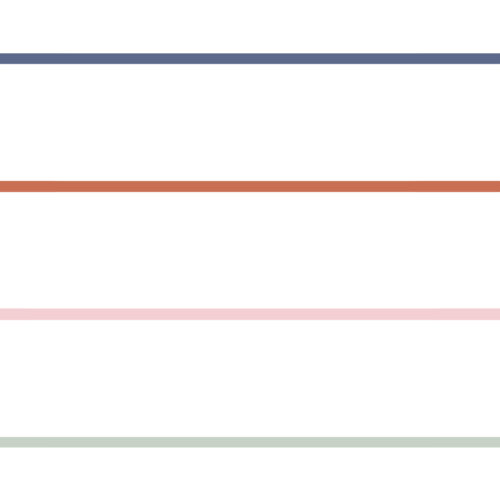 Muted Multicolor Stripe