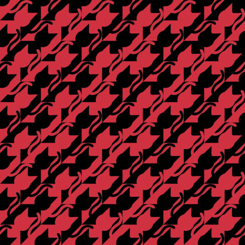 Catstooth Black and Red
