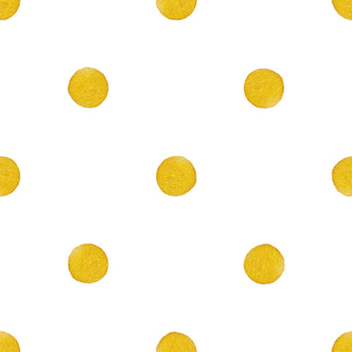 Gold Polka Dot