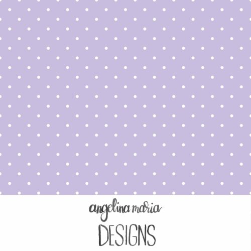 Lavender Polka Dot
