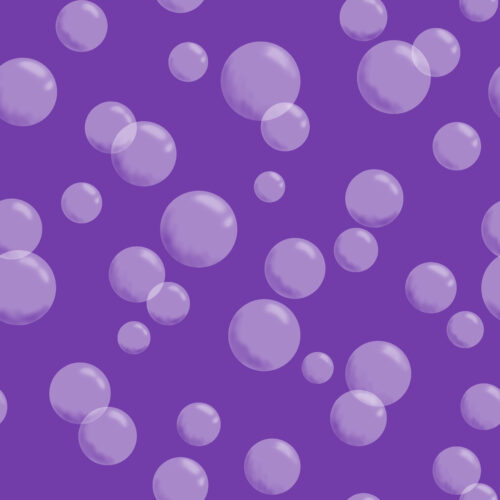Bubble Polka Dot Blue Violet