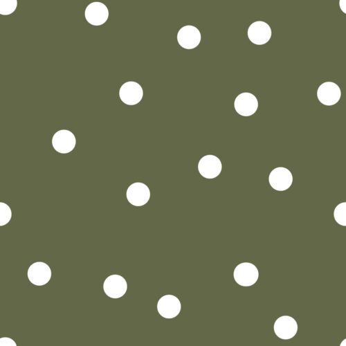 Army Green Polka Dot