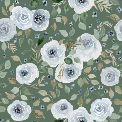 Mountain Floral on Pine