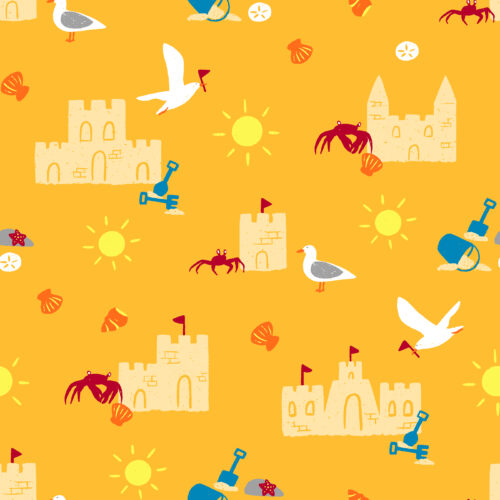 Building Sandcastles Neon Gold