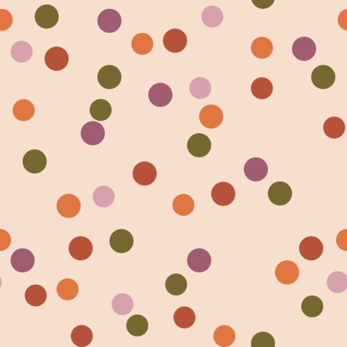Multicolor Dots Cream