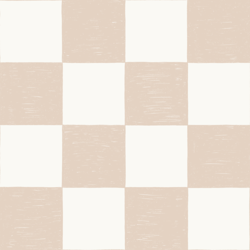 Sandcastle Sandy Check - Beige