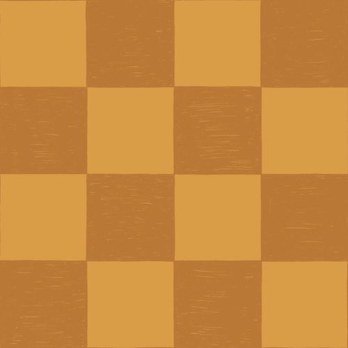 Sandcastle Sandy Check - Mustard Yellow