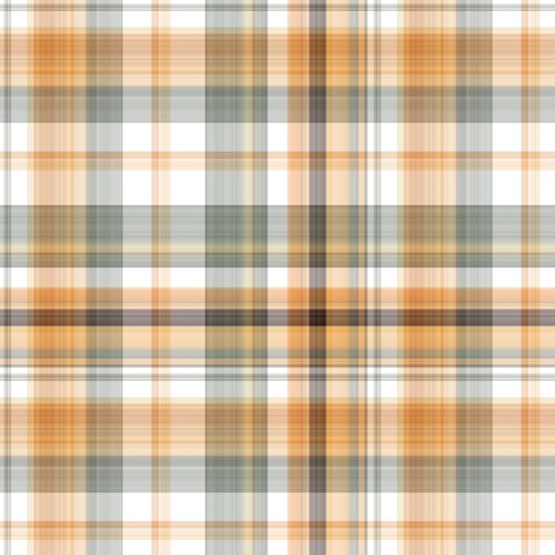 White Sunflower Plaid