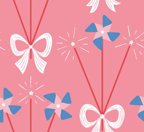 Sparkler Bouquet Flamingo Pink