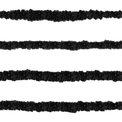 Black Scribble Stripe