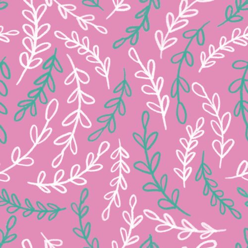 Candy Scribble Leaves