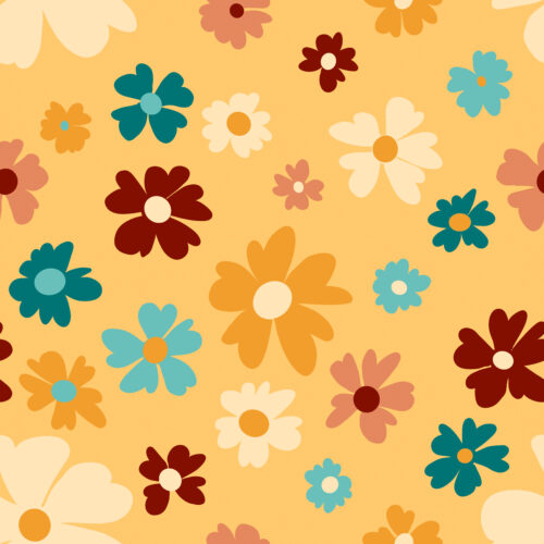 Groovy Floral Yellow