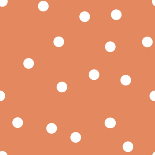 Polka Dot Orange