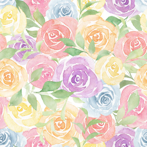 Cotton Candy Roses