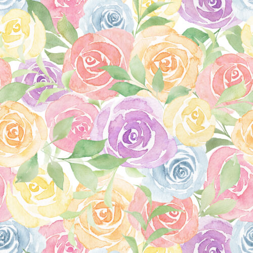 Cotton Candy Roses Small