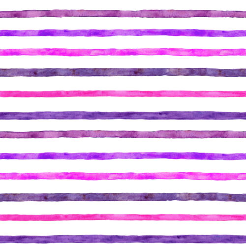 Watercolor Stripe Purple Pink