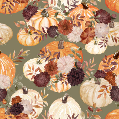 Autumn Harvest Mossy Olive