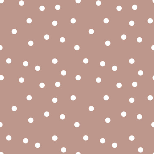 Polka Dot Dusty Rose