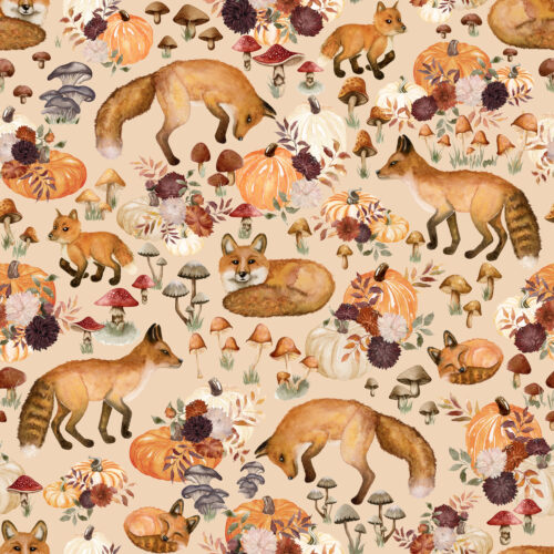 Woodland Whimsy Barely Beige