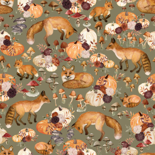 Woodland Whimsy Mossy Olive