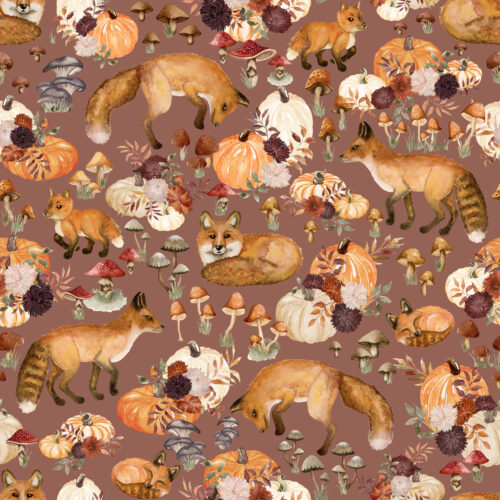 Woodland Whimsy Rosy Taupe