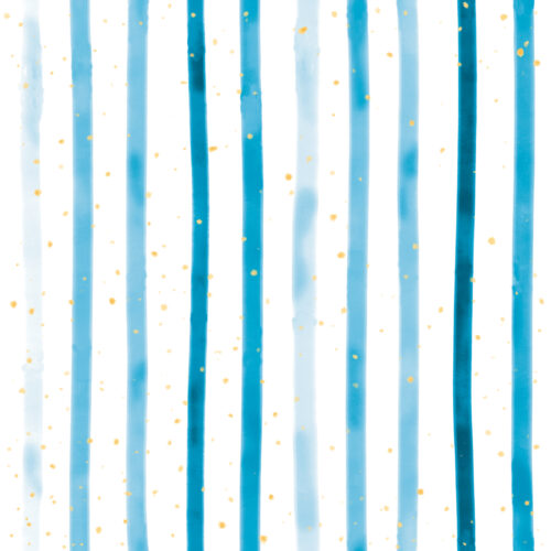 Seamless Gal - 10 Navy And Teal Watercolor Stripes