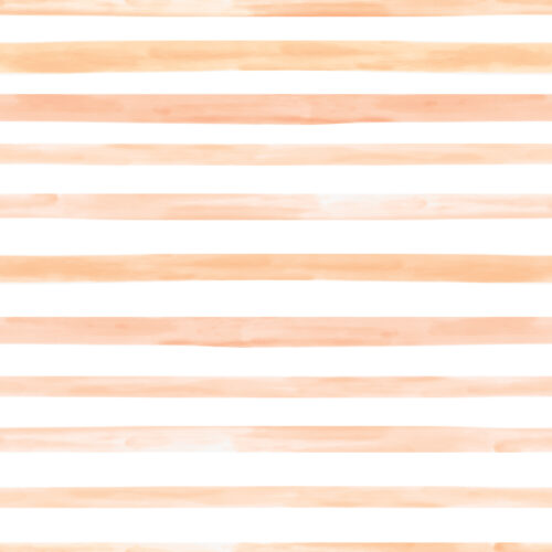 Seamless Gal - 10 Watercolor Peach Stripes 6x6